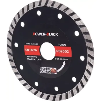 Řezný kotouč Tagred PB2002, Diamantový kotouč na řezání betonu | 125x22,2mm