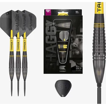 Šipky Target Scott Williams Black 90% 25g steel