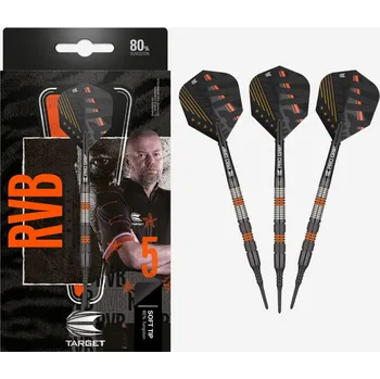Šipky Target RVB Black Edition 80% 18g soft