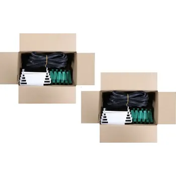 Stavební profil sada těsnění a klínů do AL profilu délky 5 m, pro sklo 20,76 mm - pro sklo 12 - 21,52 mm