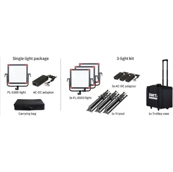 Studiové světlo SWIT PL-E60D 3KIT | Sada 3 x LED panelových světel