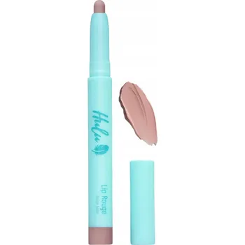 Rtěnka HULU WEGAN ROUGE NA RTY V TUŽCE S VYSOUVACÍM MECHANISMEM - MATNĚ SATÉNOVÝ EFEKT