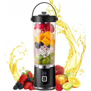 PŘENOSNÝ USB MIXÉR NA ČERSTVÉ SMOOTHIE KDEKOLIV JSTE AKUMULÁTOR