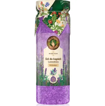 Koupelová sůl Receptury Bylinná sůl do koupele levandulová 700 g