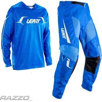 Moto kalhoty MX komplet LEATT Moto 3.5 Ride Kit Blue 2026 kalhoty 32 / dres M