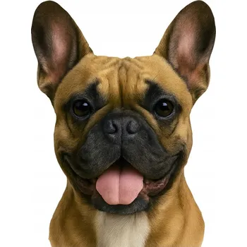 Samolepicí dekorace na vozidlo SAMOLEPKA na Auto | FRANCOUZSKÝ BULDOČEK PES na SKLO DOG LOVER FAMILY