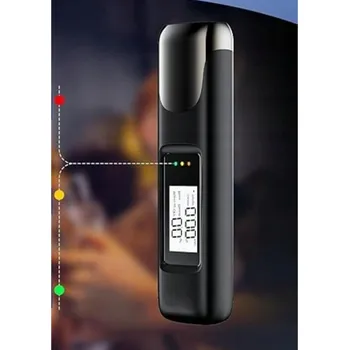 Alkohol tester DETEKTOR ALKOHOLU, PROFESIONÁLNÍ ALKOHOL TESTER S LCD DISPLEJEM, ALKOHOL TESTER PRO SOUKROMÉ POUŽITÍ