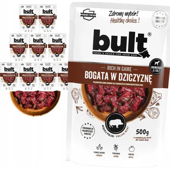 Krmivo pro psa BULT SÁČEK MLETÝ BOHATÝ NA ZVĚŘINU 500G 10 Ks.