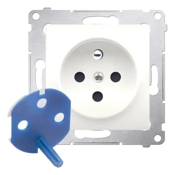 Elektrická zásuvka Elektrická Zásuvka Simon béžová