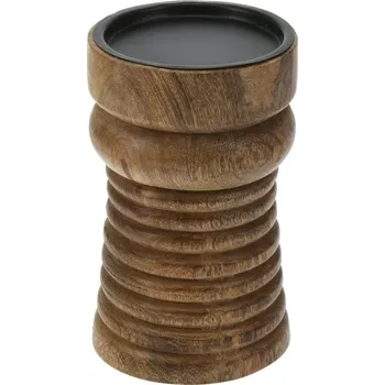 Svícen Svícen z mangového dřeva 10x16 cm