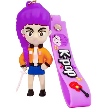 Klíčenky v podobě K-POP Demon Hunters Barva: fialová
