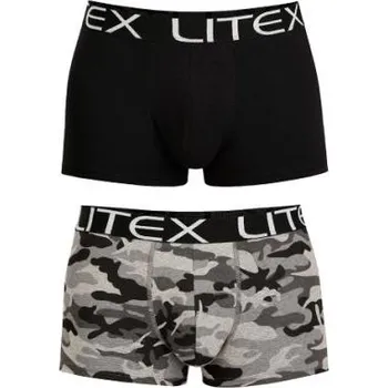 Pánské spodní prádlo Pánské boxerky Litex 9B531 tisk XXL