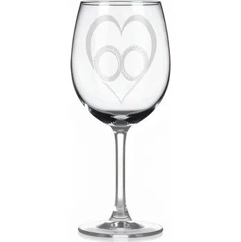 Sklenice Sklenice na víno - Zamilovaný motiv 93