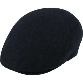 Čepice Fiebig - Headwear since 1903 Luxusní modrá kašmírová bekovka od Fiebig - Driver cap Cashmere Velikost: 61 cm (XL)