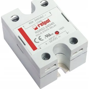 Relé Jednofázové relé 240V AC, ovládání 4-32V DC, AC1 40/240V AC, RSR52-24D40 2615930