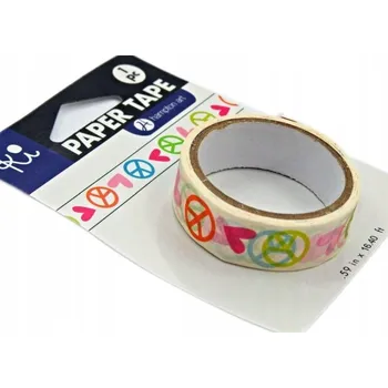 OZDOBNÉ DOPLŇKY K BALENÍ DÁRKŮ Dekorace OZDOBNÁ PÁSKA Lepicí Lux