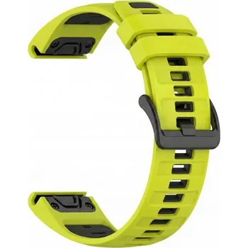 Řemínek na hodinky Řemínek Best Accessories pro Garmin 22mm zelený