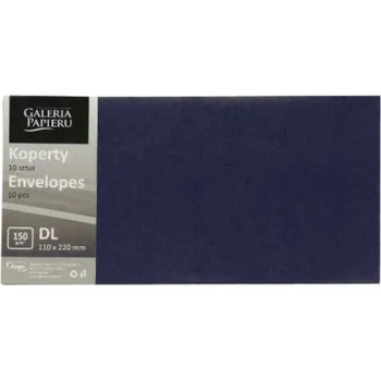 Obálka Sada DEKORATIVNÍCH OBÁLEK OZDOBNÝCH Poštovních DL 150GR. PEARL GRANÁTOVÁ Super