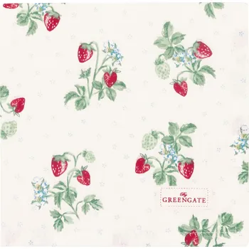prostírání GREEN GATE Bavlněný ubrousek Berry White