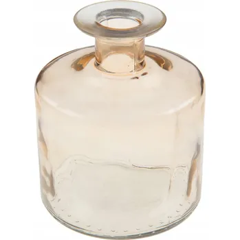 Váza Skleněná dekorace zlatá vázička Svatební Hostina Svaté Přijímání