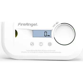 Zabezpečovací technika Fire Angel FA6812 Detektor Oxidu Uhelnatého CO Displej Alarm 10 let provozu