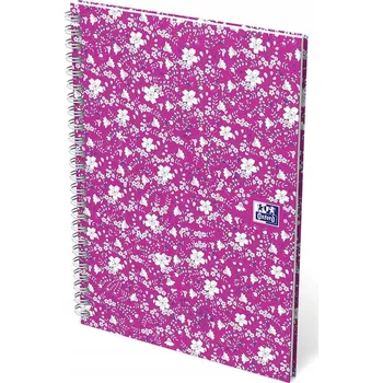 Sešit Kolonotes Školní sešit na poznámky SPIRÁLOVÝ BLOK OXFORD Floral A5 60 kartiček