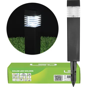 Venkovní osvětlení Solární lampa zapichovací lampa Laitica černá 40 cm 1 ks