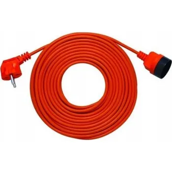 Napájecí kabel Zahradní Prodlužovací Kabel , jednoduchý fra 10 m, 1 ks zásuvek oranžových