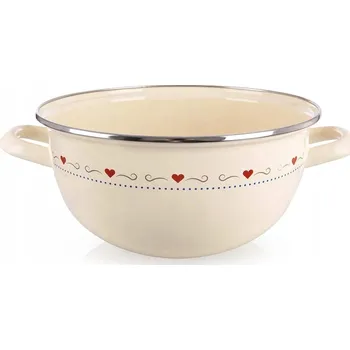 EMALOVANÁ mísa kuchyňská pro míchání těsta, salátů 33 cm 5L