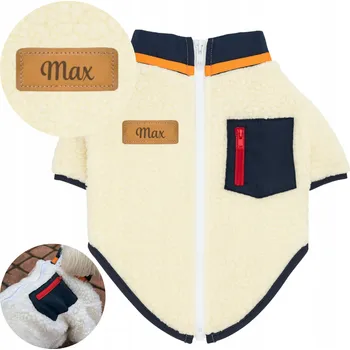 Obleček pro psa OBLEČENÍ PRO PSA zimní bunda vesta teplá mikina DOGESTE + GRAVÍROVÁNÍ