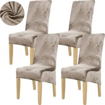 Potah na židli Potah na židli Ubieramy-meble béžový