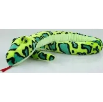 plyšák Plyšová Hračka plyšový had 150 cm Plyšák ZOO zelený