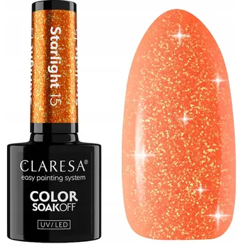 Lak na nehty Claresa STARLIGHT 15 Hybridní lak na nehty Starlight 5g