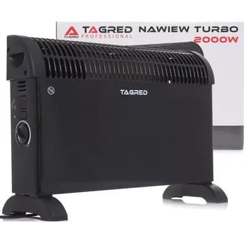 Auto-moto Tagred TA901B, Elektrický konvektor s termostatem 2000W, turbo vzduchu, černý