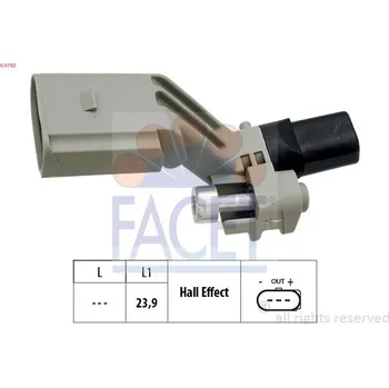 Kliková hřídel Generátor impulsů, klikový hřídel FACET 9.0742