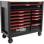 Tagred TA196, Dílenský vozík s nářadím | 541ks | velký | 12 zásuvek | dřevěná deska