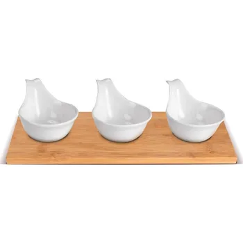 Nádobí Lamart LT9219 Servírovací misky 3 ks BAMBOO 42007098