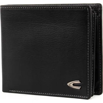 Peněženka Camel Active pánská peněženka z černé lícové kůže - muž
