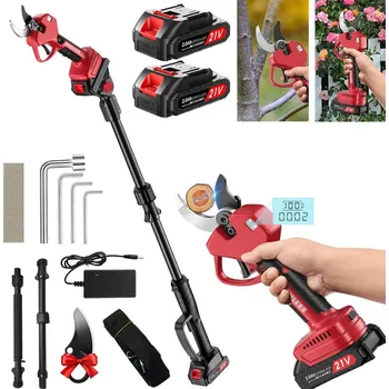 Nůžky na větve ZAHRADNÍ NŮŽKY AKUMULÁTOROVÝ zahradní na větve TELESKOPICKÝ 230CM sada