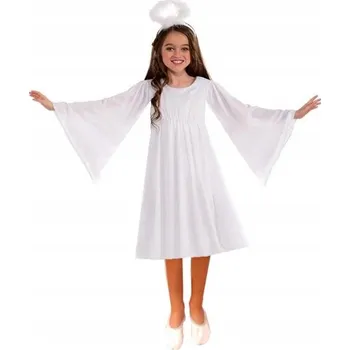 Karnevalový kostým Kostým Anděl pro děti Betlém vel. 110-116
