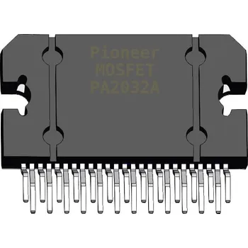 Hi-Fi Zesilovač PA2032A zesilovač 4x50W Pioneer DEH-P6100 ZIP 25