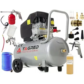 Kompresor AKČNÍ SET SETTA301NM, Olejový kompresor 50l, 230V s příslušenstvím | 2800W