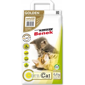 Podestýlka pro kočku 25l Super Benek Corn Cat Golden