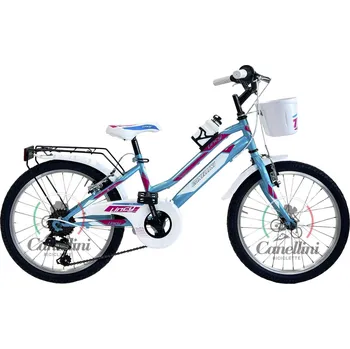 Jízdní kolo CANELLINI Dívčí kolo MTB Canellini LINCY 20" 20" MODRÁ|RŮŽOVÁ 2025