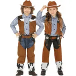 KOSTÝM KOVBOJ / KOVBOJKA WESTERN VEL. 128