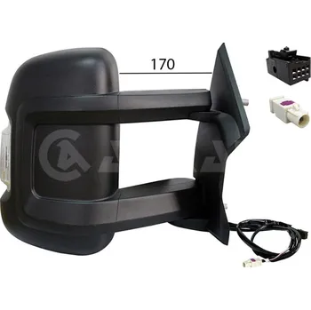 Auto zrcátko Vnější zpětné zrcátko ALKAR 9278922