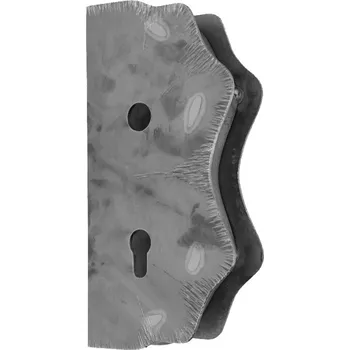 Zábradlí kazetová sestava pro branku KZK73V - 250 x 95 x 40 mm, rozteč 90 mm, otvor pro kliku ø 20 mm, válcovaný materiál