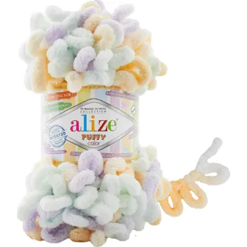 Galanterie Příze Puffy color 6462