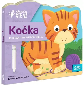 interaktivní kniha Kouzelné čtení: Minikniha s výsekem - Kočka