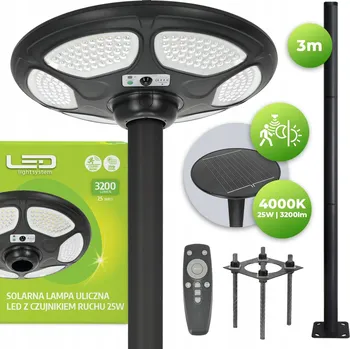 Venkovní osvětlení Pouliční lampa Laitica 25 W 3200 lm napájení ze sítě